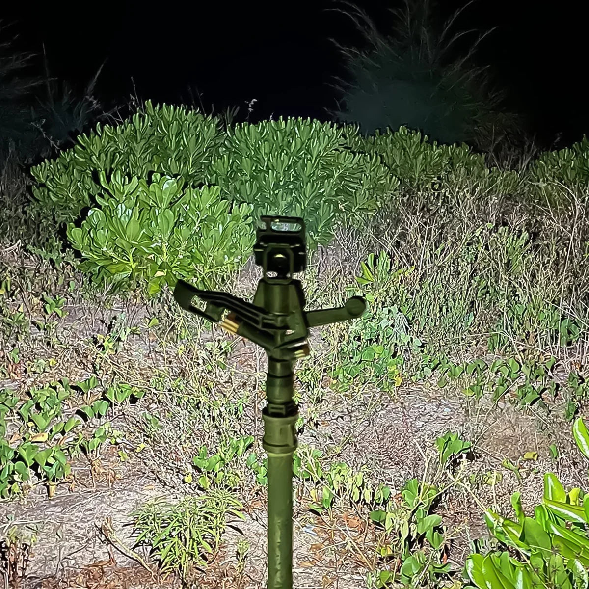 LED Battery Operated Keychain Flashlight with Folding Bracket Bottle Opener (1 Pc)